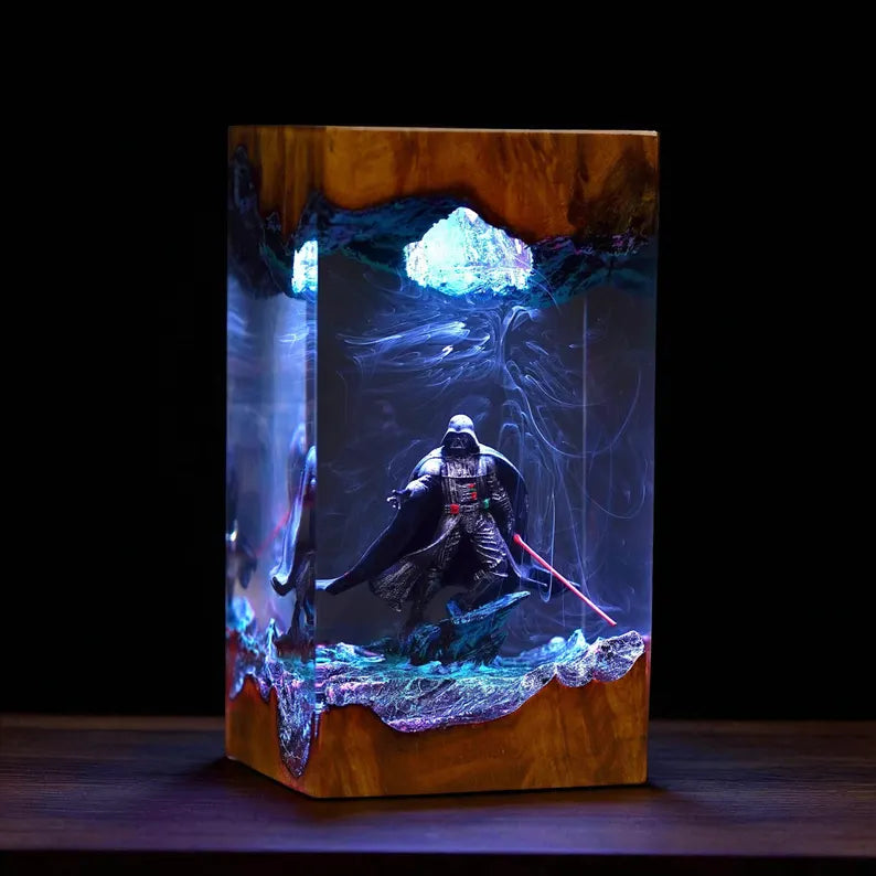 Vader Resin Lamp